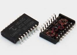 Netwerkpoort Ethernet Lan Transformer Ethernet Transformer IEEE Tweepoort Vierpoort POE